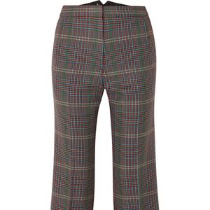 GOLDEN GOOSE Rendena Plaid Multi Color Check Pants